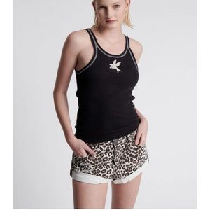 NWT ONE TEASPOON ANIMAL BANDITS MID WAIST DENIM SHORT